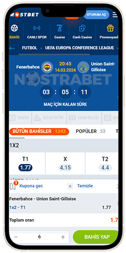 Mostbet iOS Futbol Bahisleri