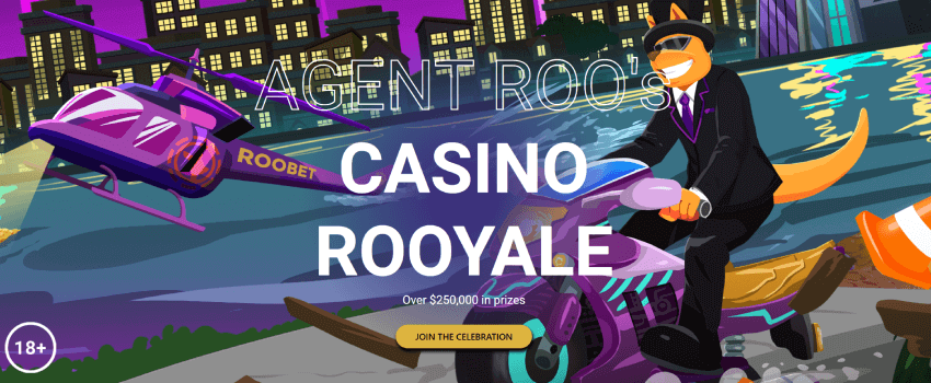 roobet agent roo's casino rooyale promo